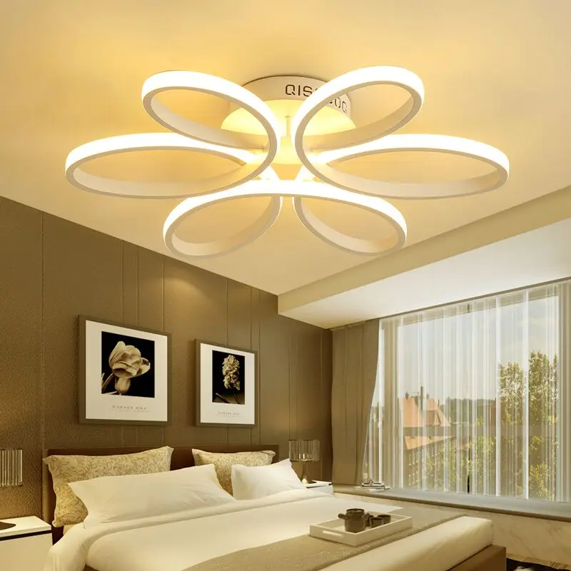 

New modern led chandelier for living room bedroom dining room aluminum body Indoor home chandelier lamp lighting fixture