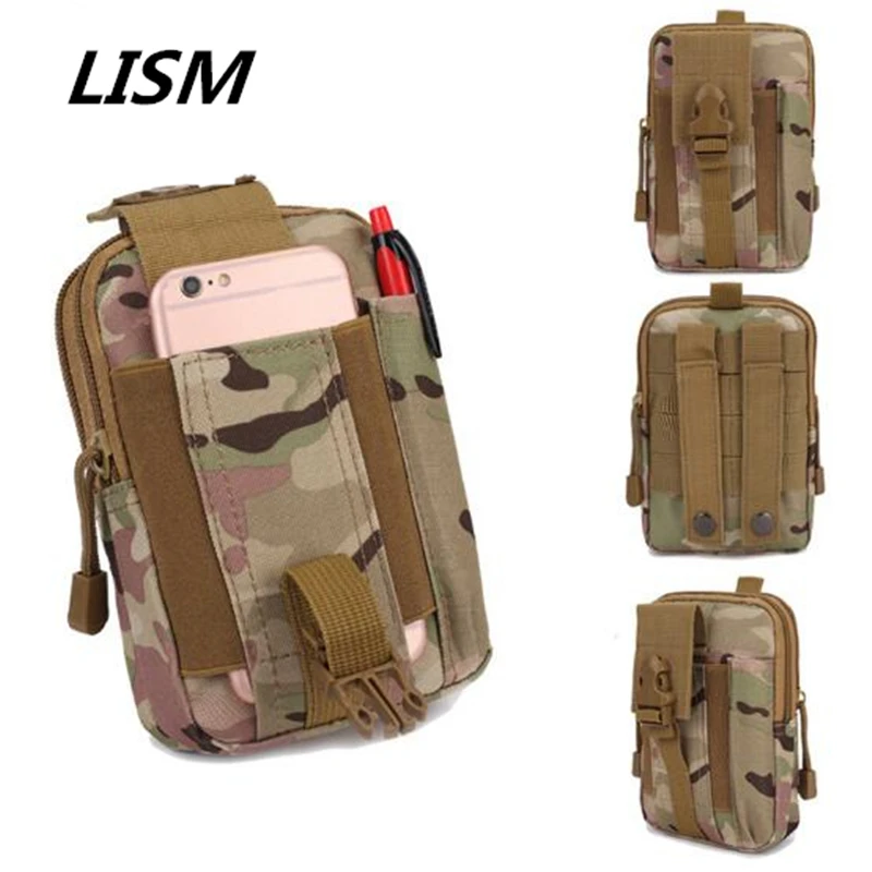 

Dropshipping Outdoor Waist Military Backpack Camping Travel Hiking Trekking Bag 14 Colors 600D Tactical Bag Shoulder Waterproof