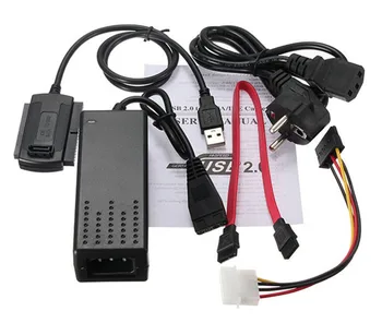 

USB 2.0 to SATA IDE Hard Drive Cable for HD HDD Adapter W Power