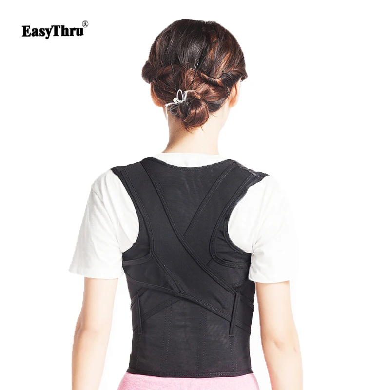 

EasyThru Posture Corrector Belt Adult kids Shoulder Back Correct Spine Back Sitting Corrector Braces & Support Orthotics