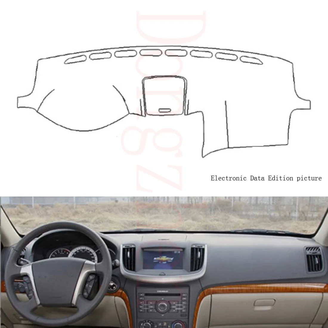 

Dongzhen Fit For Chevrolet EPICA 2013 Car Dashboard Cover Avoid Light Pad Instrument Platform Dash Board Cover