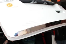 steel rear door taiol gate sill stripe cover moukldings 1pcs For Honda CRV CR-V 2012 2013 2014 2015
