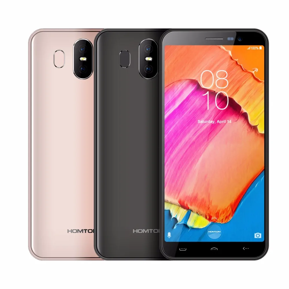 HOMTOM S17 смартфон с 5 дюймовым дисплеем четырёхъядерным процессором 18:9 ОЗУ 2 Гб ПЗУ 16