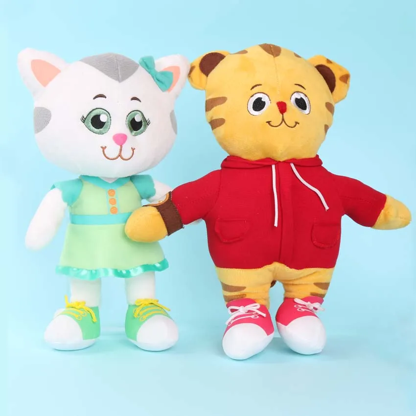 2 шт./лот Даниэля Тигра плюшевые Катерина KittyCat друг Daniel Tiger kitty плюшевая кукла Игрушечные лошадки детский подарок