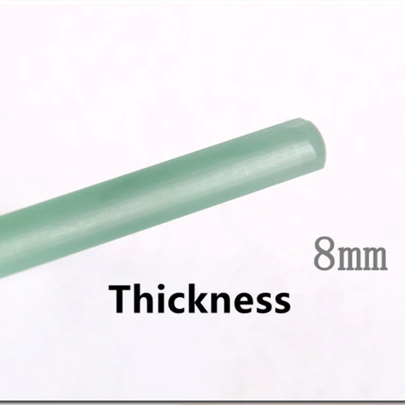 Leather Craft tools Tempered Glass Slicker Scraping plate for Leather Burnishing backing board Leathercraft