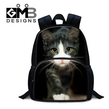 

Dispalang Animal Printing School Bags For Kids Small Backpack Cat Schoolbag Kindergarten Bag Children Book Bag Mochila Infantil