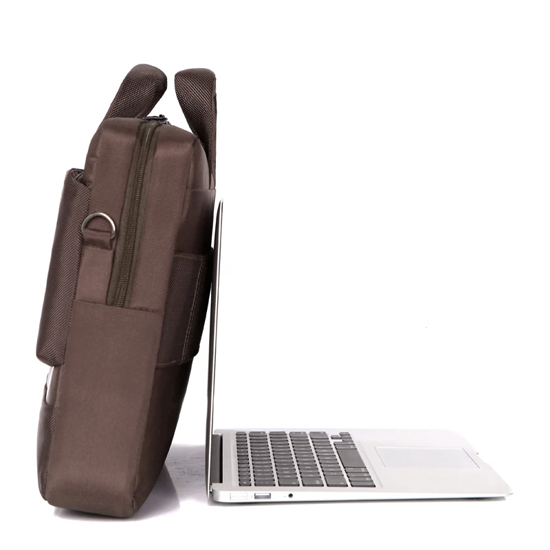 Бринч сумка для компьютера 17 дюймов водонепроницаемый нейлоновый материал 17,3 дюймов одно плечо сумка для ноутбука BW-209
