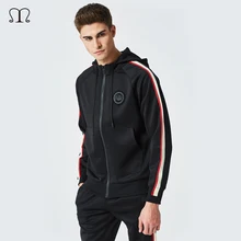 Новинка, мужские комплекты, модная Лоскутная спортивная одежда, спортивные костюмы, 2 предмета, комплекты с капюшоном, мужские толстовки на молнии+ штаны, chandal para hombre