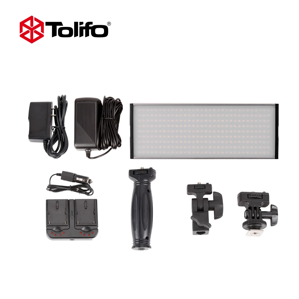 Tolifo Pt 30b Набор 30 Ws двухцветный светодиодный видео свет для камеры и видеокамеры с