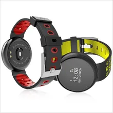 Nueva I8 Pulsera Inteligente IP68 A Prueba de agua de Presión Del Ritmo Cardíaco Monitor de Fitness Deportes Muñequera Banda Pantalla Táctil Reloj Podómetro