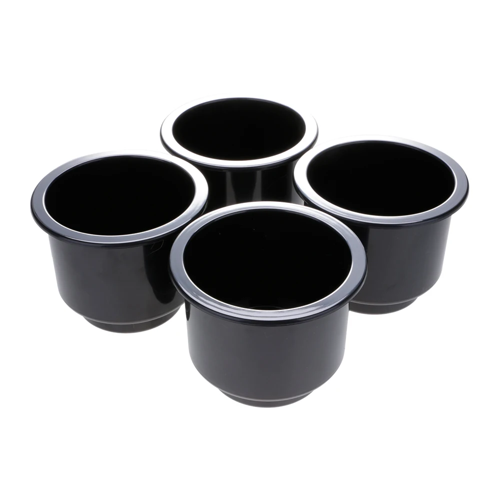 4Pcs Set Recessed Drop In Plastic Cup Drink Can Holder For Boat Car
