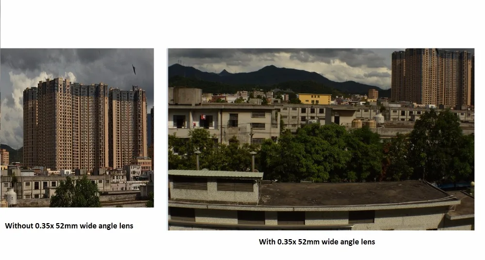 Lightdow 52 мм 0.35x рыбий глаз Супер широкоугольный+ макро объектив для Nikon D7100 D5200 D5100 D3100 D90 D60 С 18-55 мм объективом