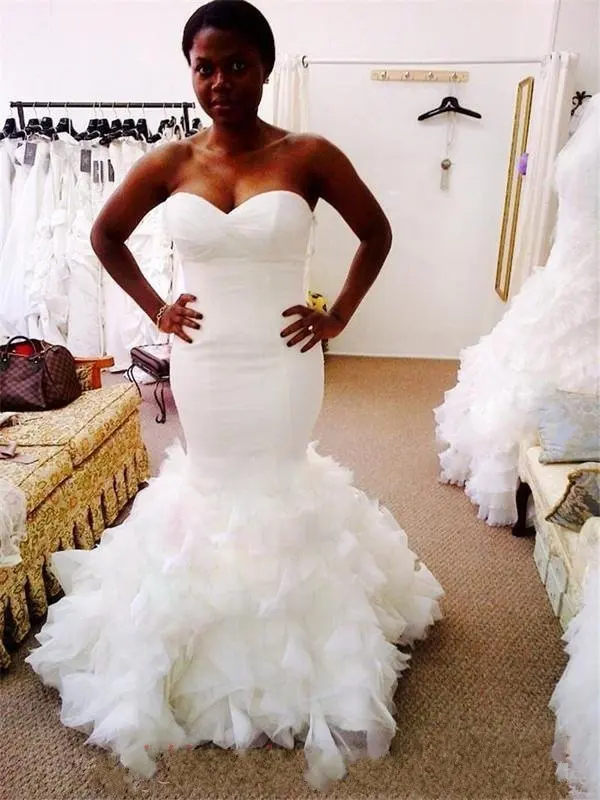 nigerian plus size wedding dresses