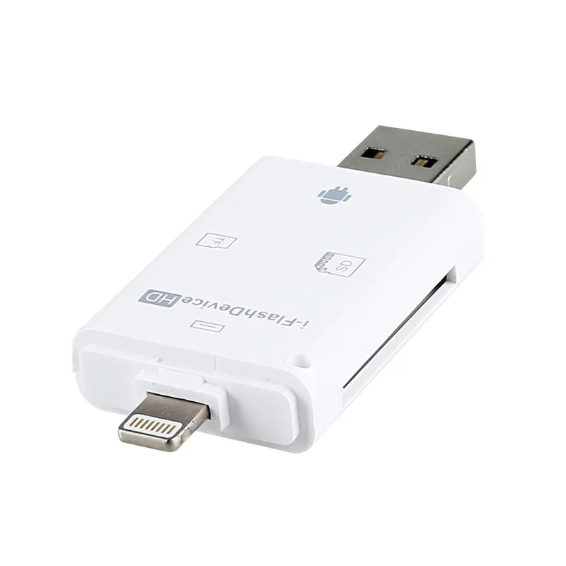 LL trader TF USB память и Micro SD кардридер адаптер i-Flash Drive Multi-Card OTG кардридер для iPhone 5/5S/5c 6/Andriod/PC