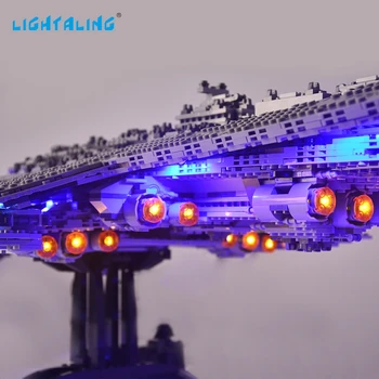 

LIGHTALING Led Lighting Kit For 10221 Star War Super Star Destroyer Lighting Set Compatible With 05028 35003 NOT Blocks Model
