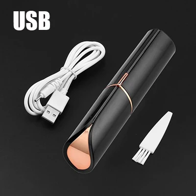 Mini Electric Body Facial Hair Remover Face Depilator Defeatherer Fashion Removal Body Face Neck Leg Hair Removal Tool (2)