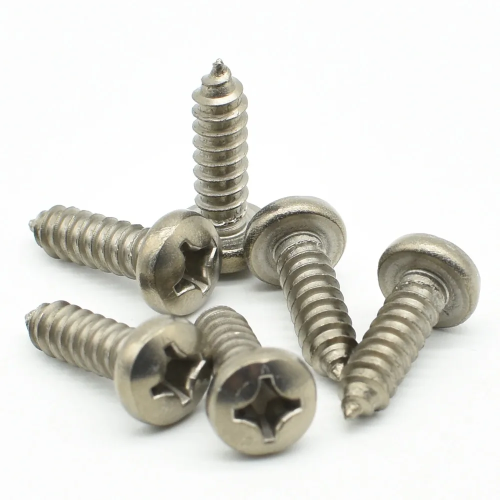 Titanium bolts M5X20 Truss cross head GB845 TA2 (6)