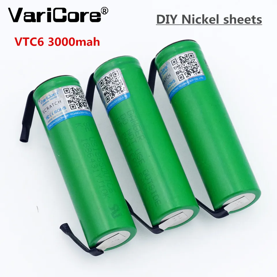 Аккумулятор sony us18650vtc6