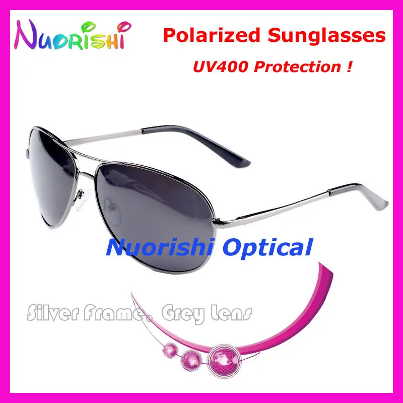A103P Для Мужчин Поляризованные солнцезащитные очки объектив с UV400 солнцезащитные очки-авиаторы - Цвет линз: A103PA