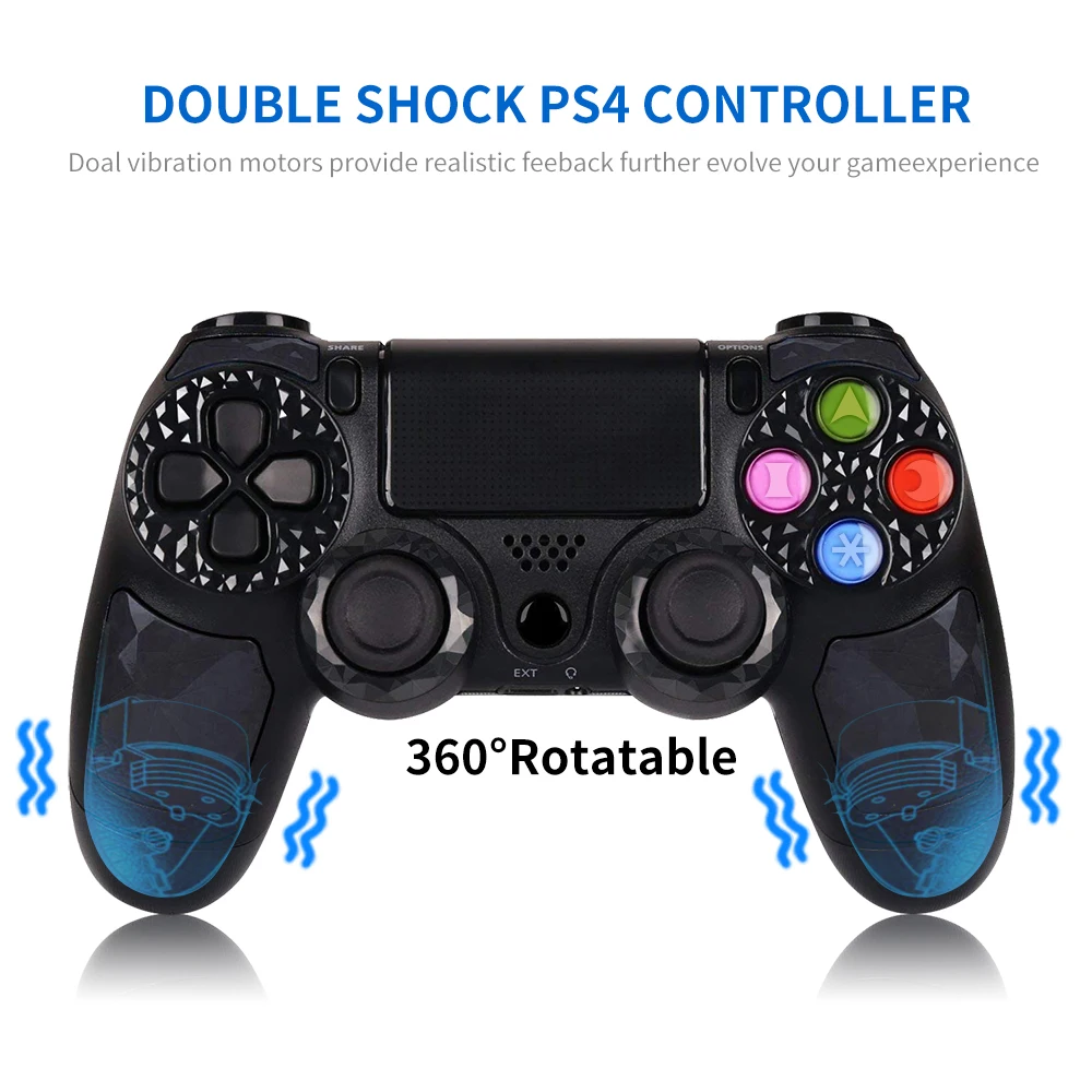 Прямая доставка беспроводной Bluetooth геймпад для PS4 контроллер подходит playstation 4