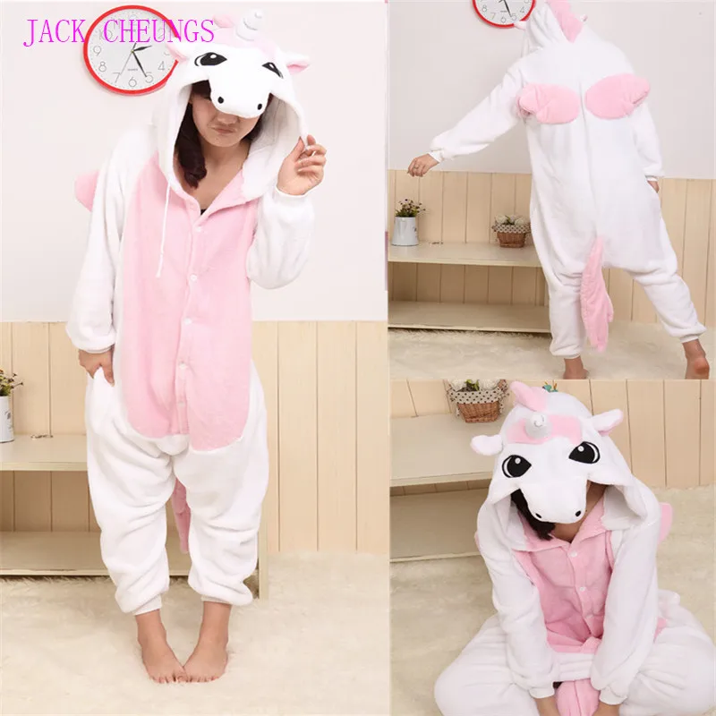 

Unicorn Kigurumi Cartoon animal costume unicorn onesies Pajamas adult Pyjamas Unisex pijamas ,sleepwear ,pajamas set