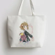 Cardcaptor Sakura кимоно Волшебная японская аниме хозяйственная сумка Холщовая Сумка мультяшная школьная сумка AN064
