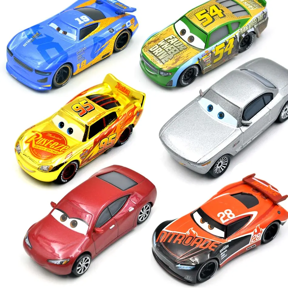 Disney Pixar Cars 3 26 style Sterling weathers Джексон шторм Рамирез 1:55 литой под давлением металлический сплав модель автомобиля подарок игрушки для детей