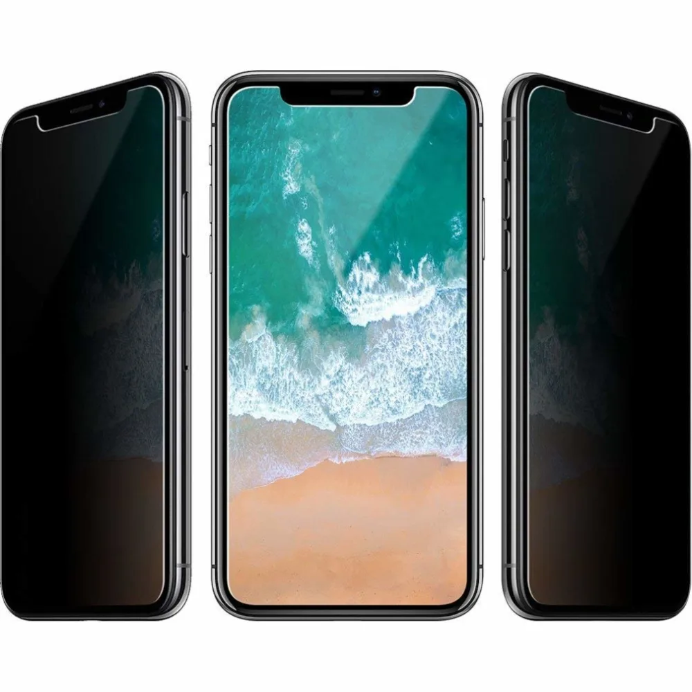 Case Friendly Anti Spy Tempered Glass Privacy Screen Protector For