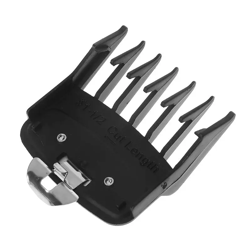 8PCS/SET Professional Cutting Guide Comb for Wahl Electric Trimmers with Metal Clip 3171-500-1/8in to 1in Set