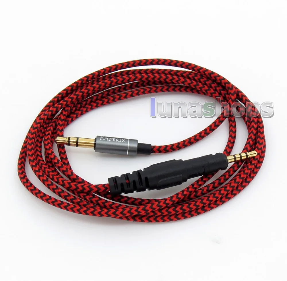 LN005685 Upgrade Headphones DIY Cable Cord for Headphones ATH M40x ATH M50x ATH M70x audio tech
