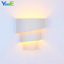 YooE Indoor Wall lamp Home Fashion decoration Wall Sconce Lighting Iron material arc elegent E27 holder Wall Light