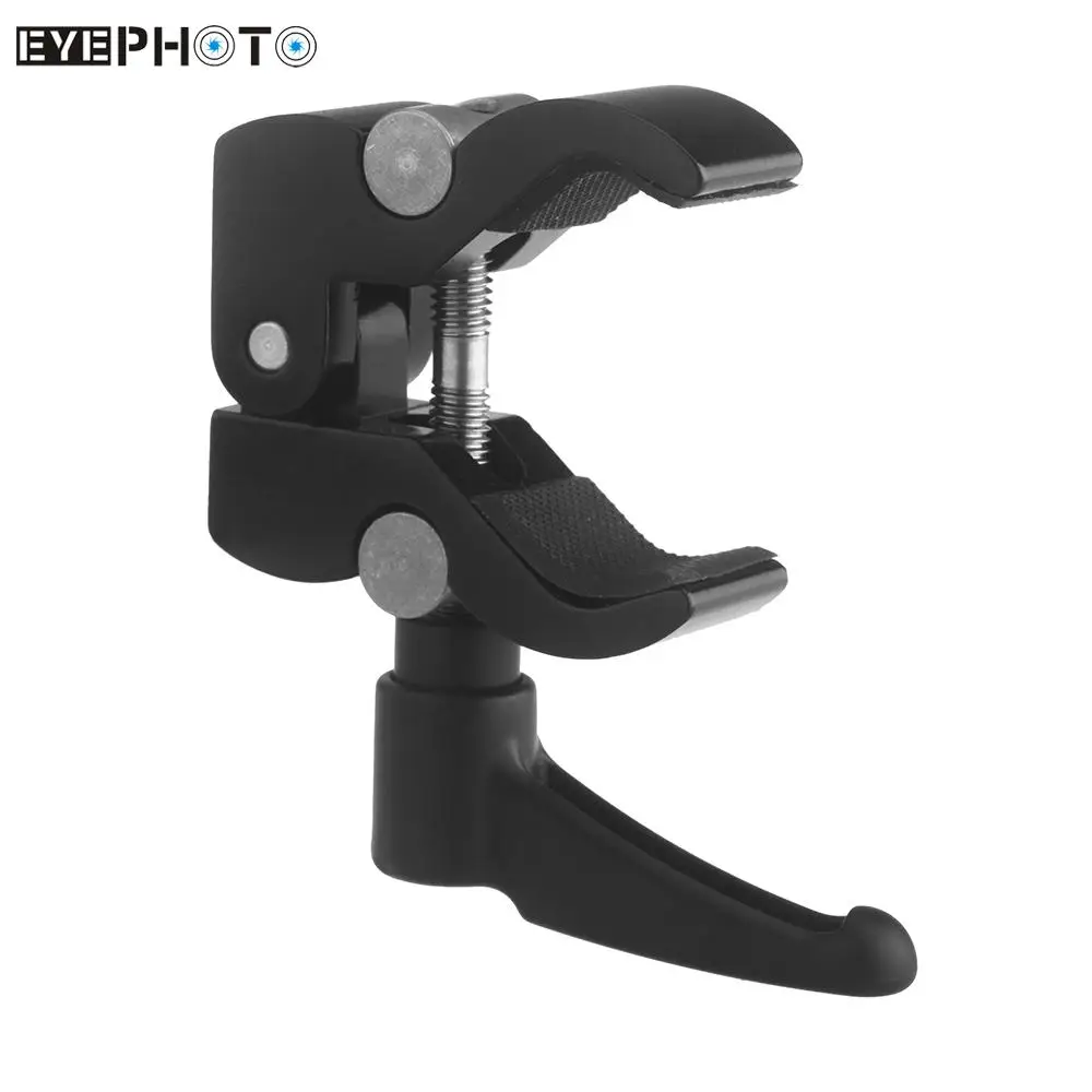 

High Quality Camera Magic Friction Arm Small Super Clamp Crab Pliers Clip Small-size 4.9cm Bite Black