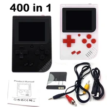 10 шт. Портативный мини портативные игровые консоли 8-бит 3,0 дюймов Цвет ЖК-дисплей Дети игры Supprot ТВ AV из классических Встроенный 400 игр
