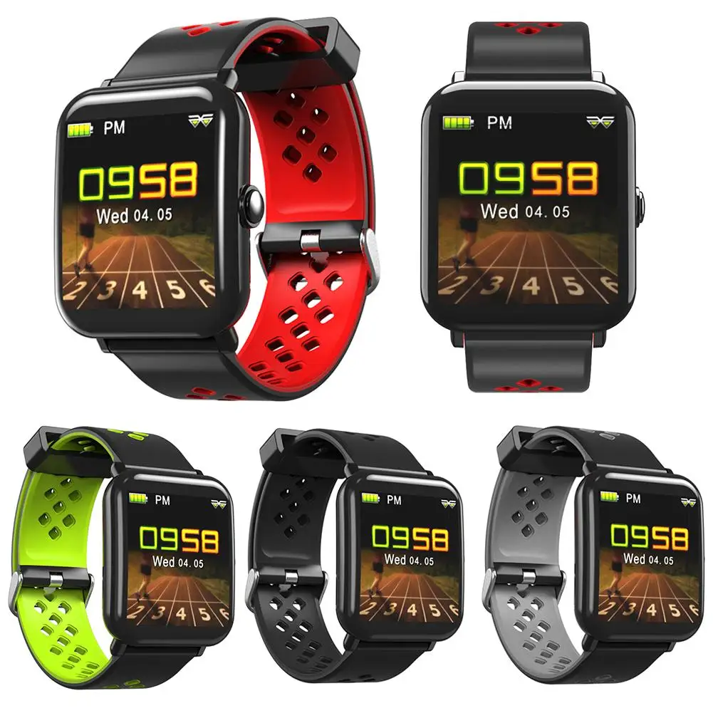 

New Color Screen Real-time Heart Rate Monitor Fitness Tracker Smart Bracelet Color Screen Real-time Heart Rate
