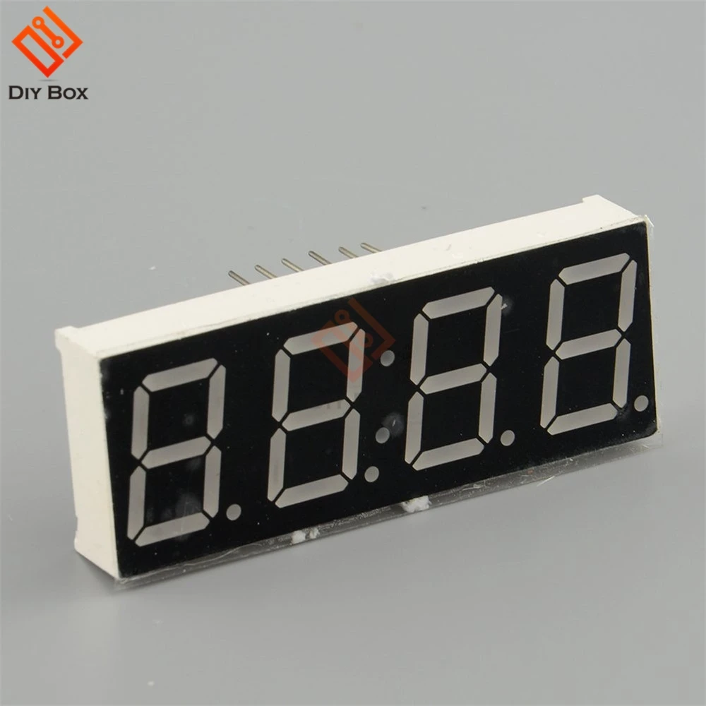 AT89C2051 цифровые 4 биты электронные часы набор для производства электроники DIY|clock