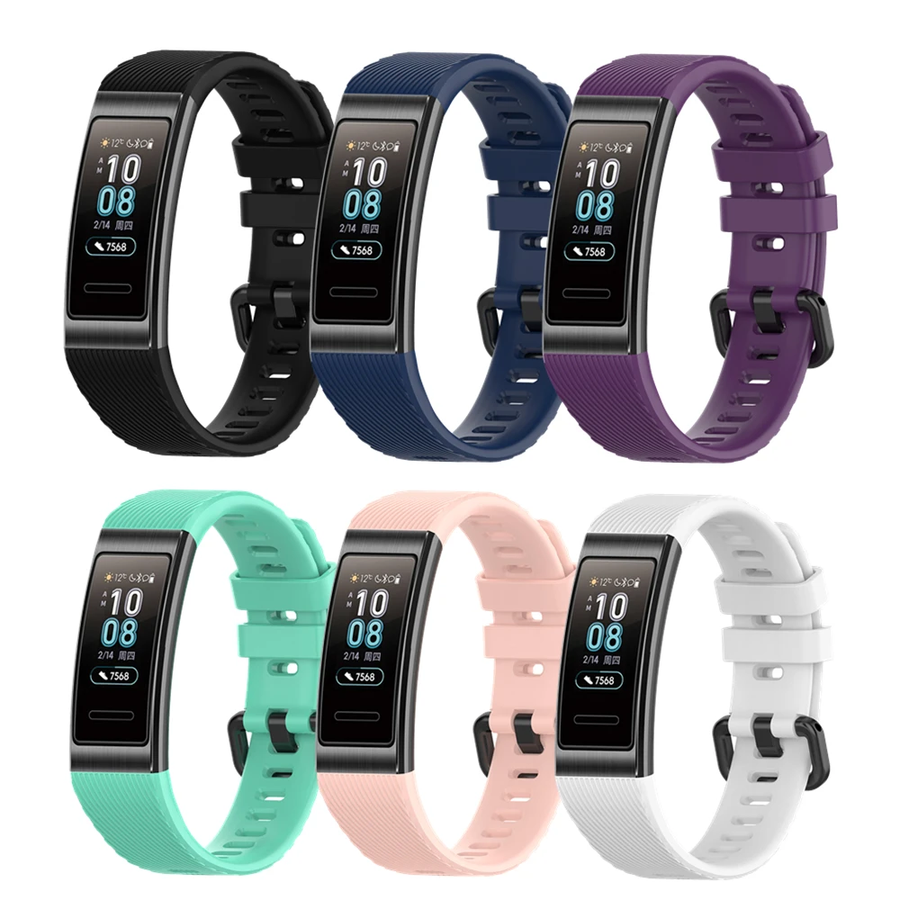 

Replacement Watchband For Huawei Band 3 Pro Strap Silicone Wristband For Huawei Band 3/Pro Bracelet Fitness Tracker Accessories