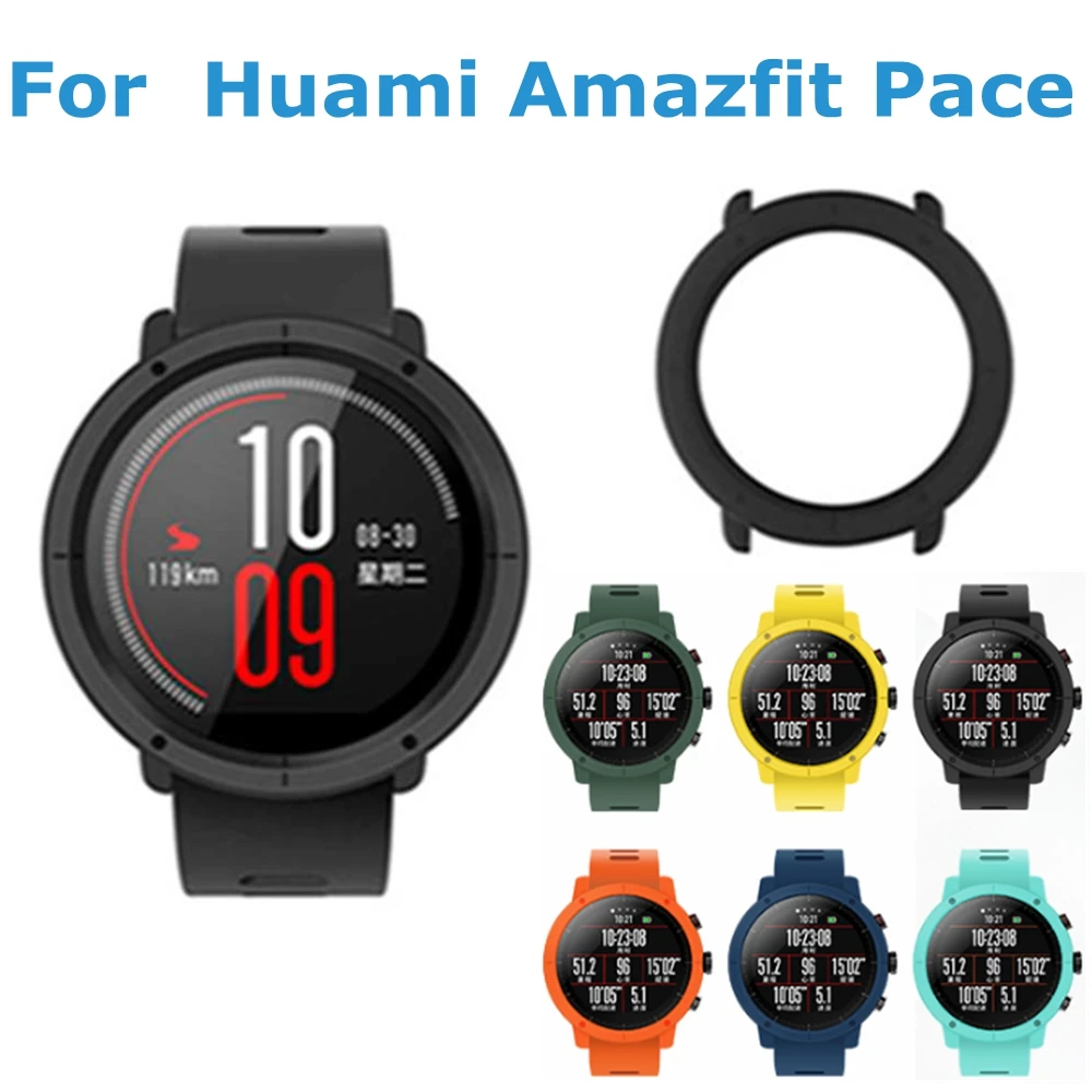 Чехлы для часов для Xiaomi Huami Amazfit Pace Smartwatch чехол PC защитный чехол бампер Pace 2 умные спортивные часы аксессуары