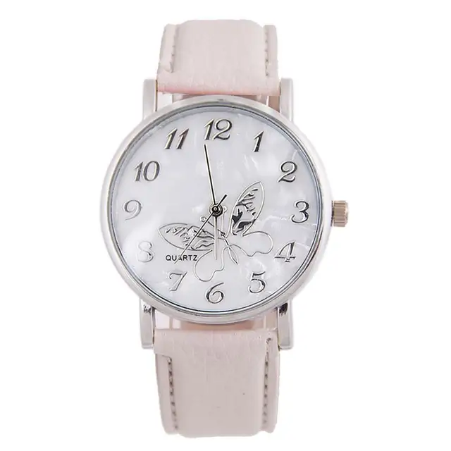 2018 Fashion Quartz Watch Women Girl Embossed Band Butterfly Ladies Wrist Bracel 2018 Fashion Quartz Watch Women Girl Embossed Band Butterfly Ladies Wrist Bracel