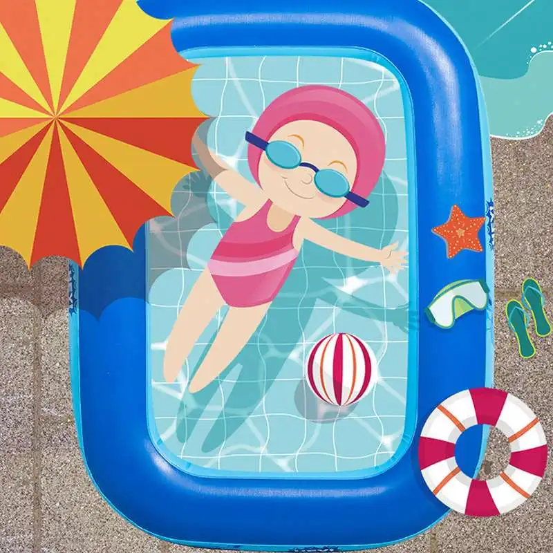 1,2 м надувной круг для купания ребенка бассейн для малышей Младенцы Малыши Дети Ванна для бассейна портативные дети на открытом воздухе