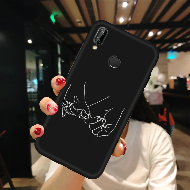 

Pattern Case For Huawei Honor 8X Max 8C Note 10 9 8 Lite 7X Magic 2 6C Pro V9 Play Black Back Cover For Huawei Honor 8X Max Case
