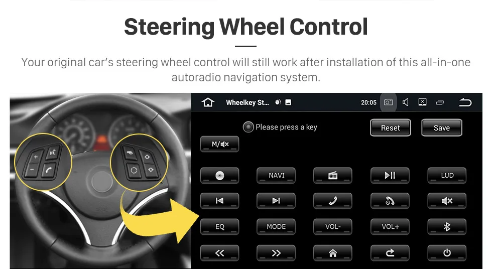 Perfect Seicane Android 8.0 7" 2din 4GB RAM 8-core GPS bluetooth  Car DVD Radio for VW Volkswagen T5 Multivan support 1080P 3G WiFi TPMS 12