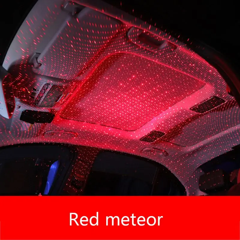 Автомобильный USB светодиодный атмосферный светильник в виде звезды, DJ RGB, цветная музыкальная звуковая лампа, Рождественский интерьерный декоративный светильник qiang