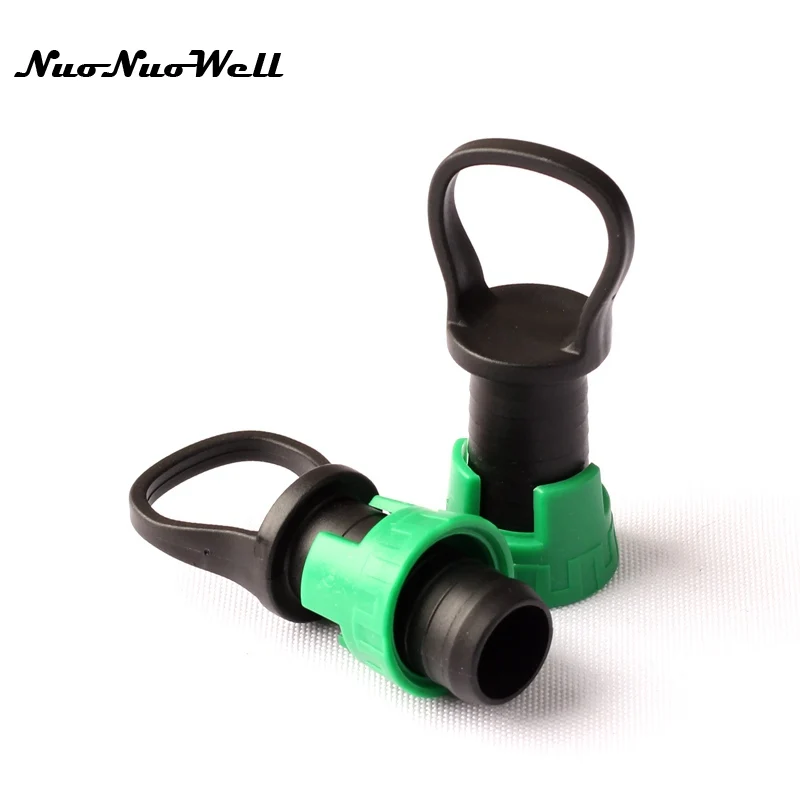15pcs NuoNuoWell 16mm Hose End Drip Tape Connector for Garden