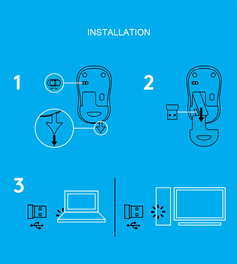 Беспроводная оптическая игровая мышь logitech M220, компьютерный usb-приемник для Mac OS/Window support, Офисная тестовая мышь для дома и офиса