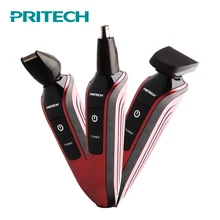 Pritech 3 в 1 электробритвы для мужчин перезаряжаемый триммер для волос в носу и ушах машинка для стрижки волос триммер для бороды профессиональные инструменты