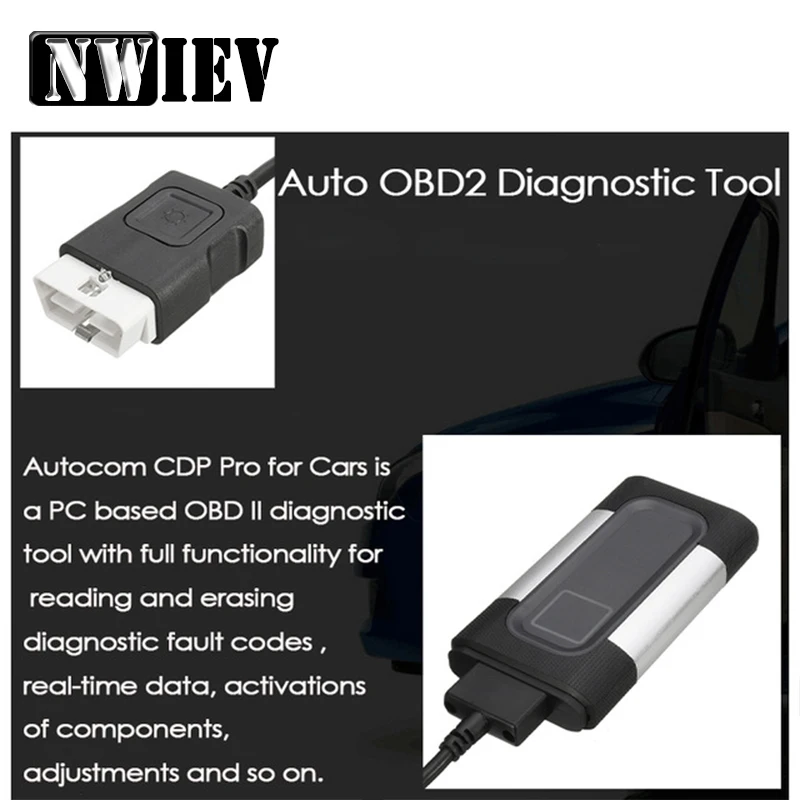 

NWIEV OBD2 Car Fault Diagnostic Scanner Detector Tool For Nissan Qashqai Juke Honda Accord Civic Fit CRV Toyota c-hr Accessories
