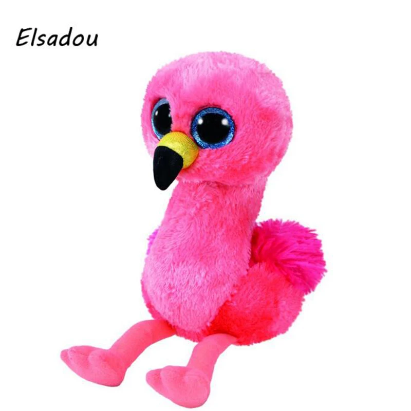 

Elsadou Ty Beanie Boos Stuffed & Plush Animals Flamingo Toy Doll