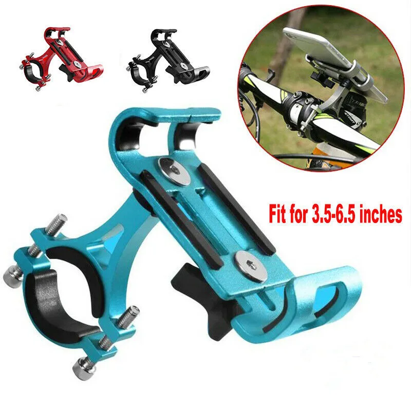 

Aluminium Alloy Bike Phone Holder 4.7-6.5" Cell Phone GPS Mount Holder Bicycle Phone Support Cycling Bracket Mount Dropshipping