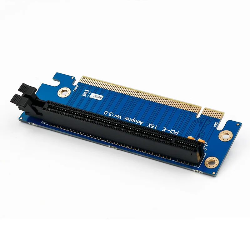 PCI Express 16x Riser Card PCIe видеокарта pci-e рулевая карта 90 градусов под прямым углом Riser Adapter card для хоста 1U 2U