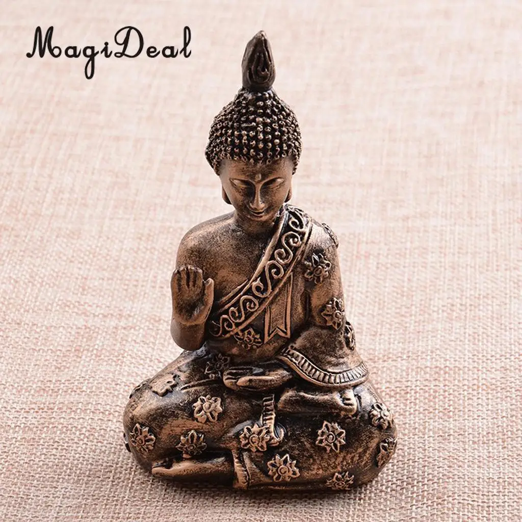 Mini Southeast Asian Buddha Sculpture Statue Joss for Table Decoration Wedding Christmas Craft | Дом и сад